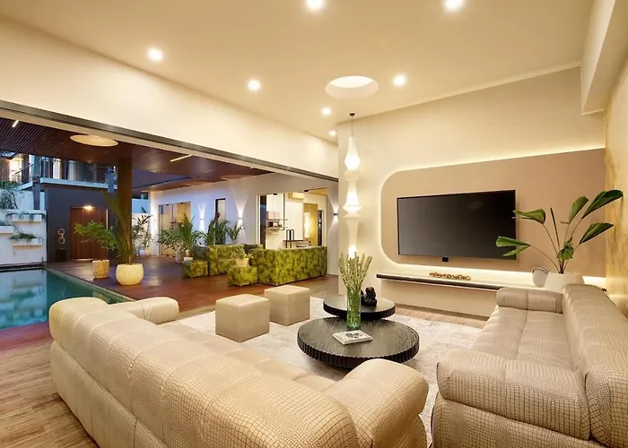 Brand New 6bed Villa! Location! A Step-free Design Highlight For Families&friends Canggu